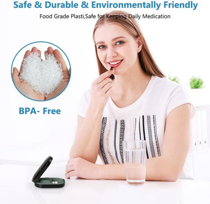 Tablettenteiler für kleine und große Tabletten, scharfe Klingen