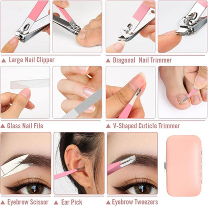 Maniküre Set Frauen Edelstahl Nagelknipser Maniküre Kit mit