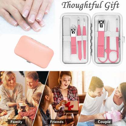 Maniküre Set Frauen Edelstahl Nagelpflege Kit Geschenk Körperpflege