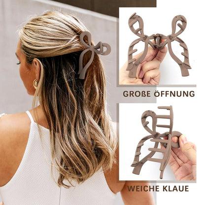 Haarklammer Schleife Schmetterling Hair Clips 4 Stück 11cm