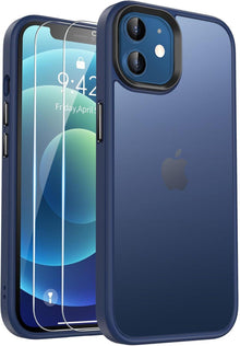 Handyhülle für iPhone 12 Pro - Stoßfeste Schutzhülle Blau