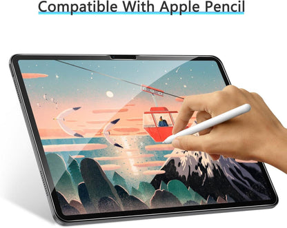 Schutzfolie iPad Pro 13 Air 13 2024 Panzer Schutzglas 2 Stück 9H Härte
