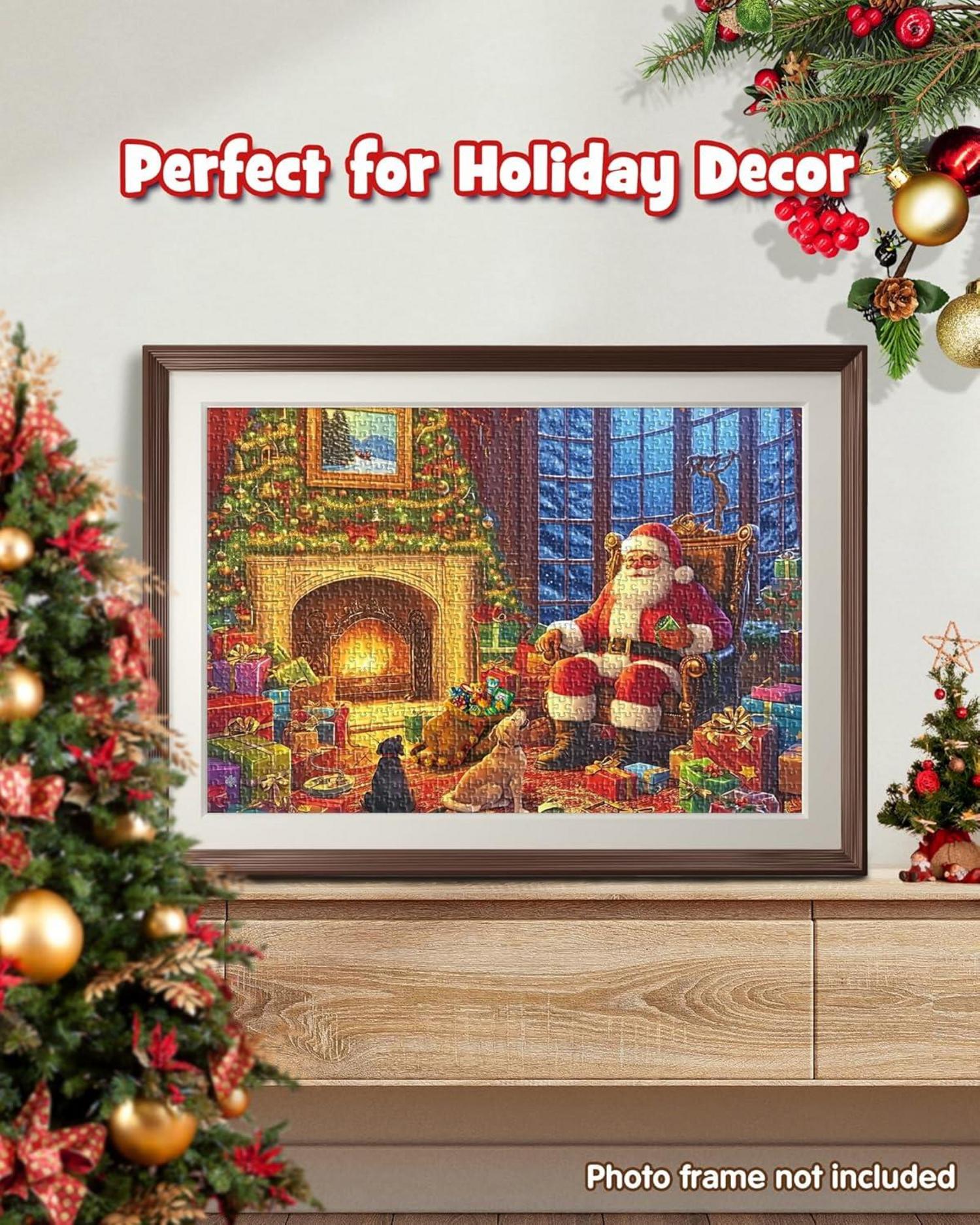 Adventskalender Weihnachtsszene Puzzles 24 Tage Countdown-Kalender