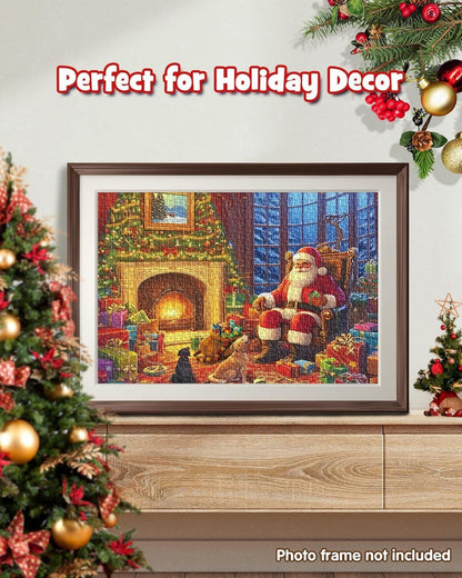 Adventskalender Weihnachtsszene Puzzles 24 Tage Countdown-Kalender