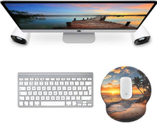 Ergonomisches Gel-Mauspad mit Handauflage Rutschfeste