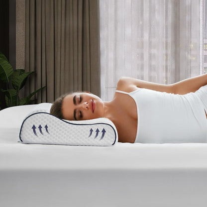 Nackenstützkissen Memory Foam Seitenschläfer Ergonomisches