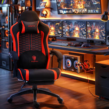 Dowinx Gaming Stuhl mit beheizter Massage Lendenwirbelstütze