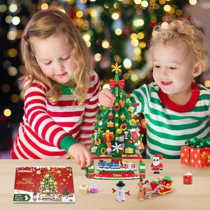 Rotierender Weihnachtsbaum Bausatz LED 1145 Stück