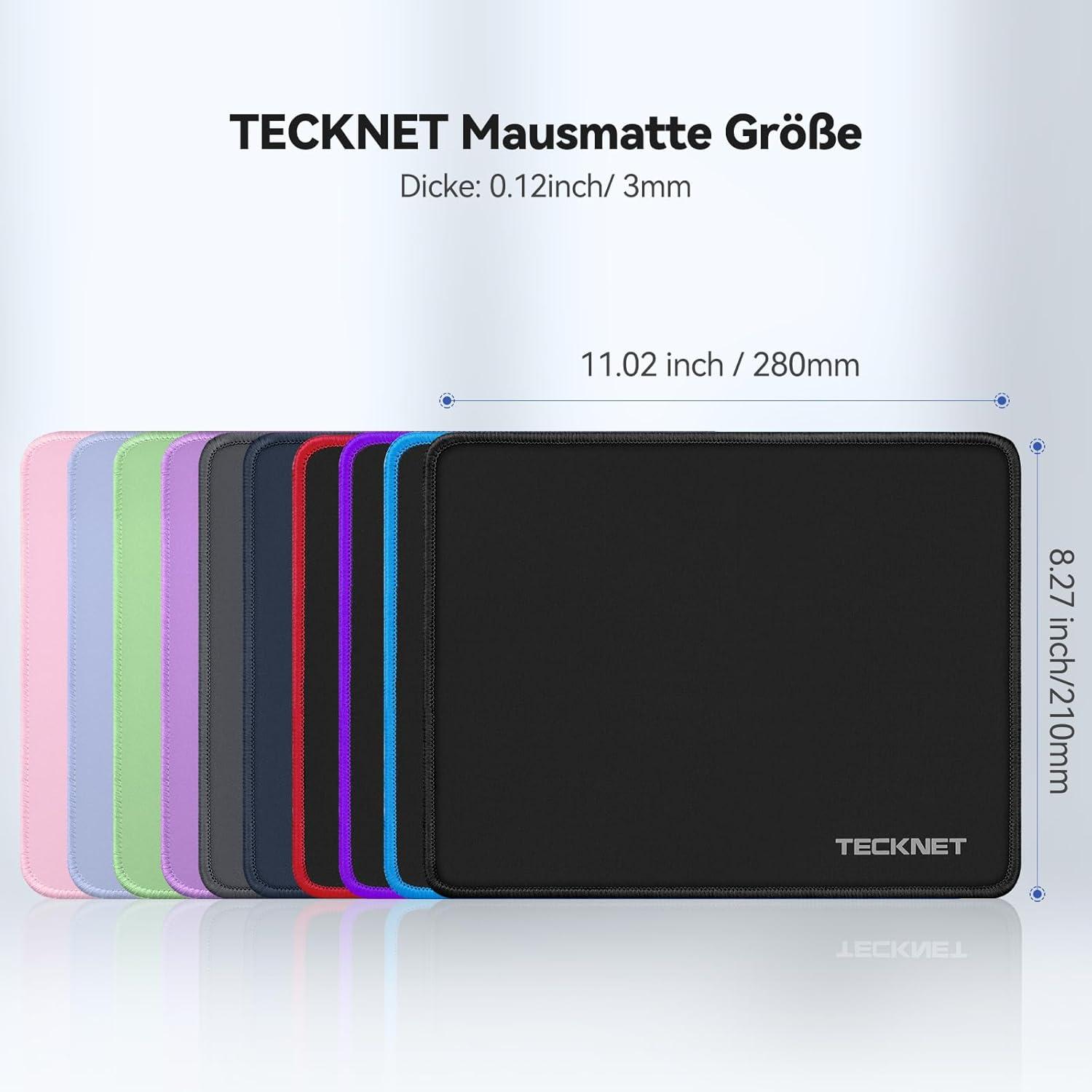 Gaming Mauspad 280 x 210 mm Wasserdicht rutschfest Gummi - Grün