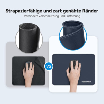 TECKNET Mousepad 280x210 mm Gaming Rutschfest Wasserdicht