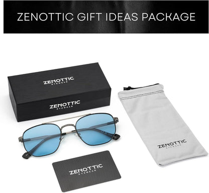 Polarisierte Retro Hexagon Sonnenbrille Vintage Mode UV400 Schutz