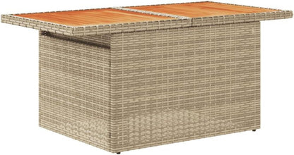Garten Sofagarnitur mit Kissen 5-TLG. Grau Poly Rattan