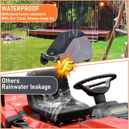 600D Rasentraktor Abdeckung – Wasserdicht & UV-Beständig (201x140x117cm)