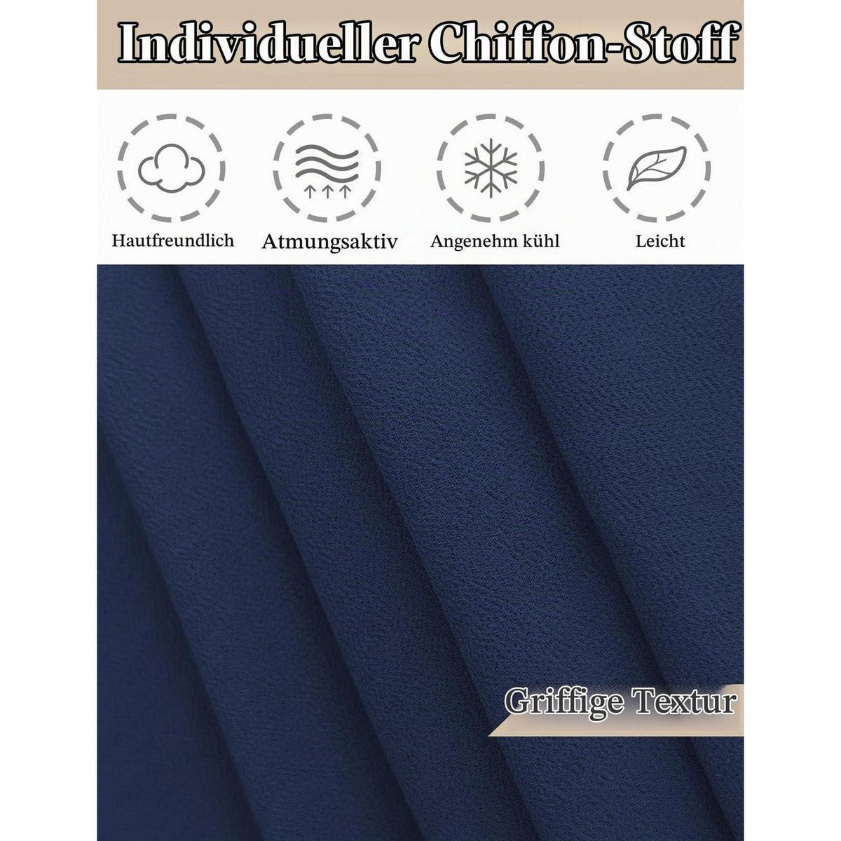 Chiffon Schal Stola Damen Festlich mit Ärmel für Abendkleider