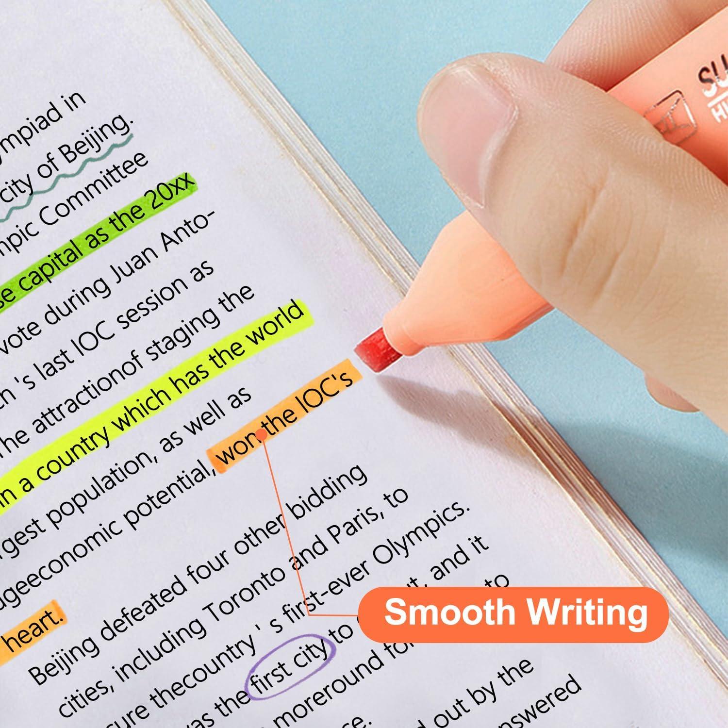 Pastell Highlighter 12 Stk. Assorted Farben Leuchtstifte Bibel Marker