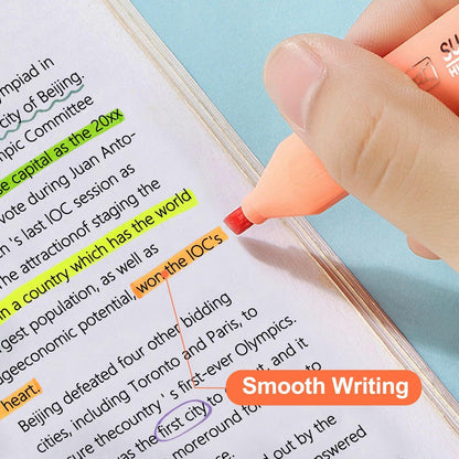 Pastell Highlighter 12 Stk. Assorted Farben Leuchtstifte Bibel Marker