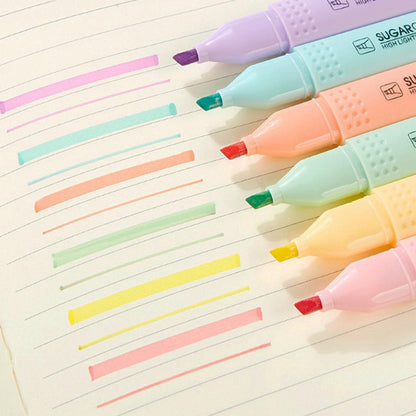 Textmarker Set 12 Stück Highlighter Pen Marker Pastell Stifte Bibel