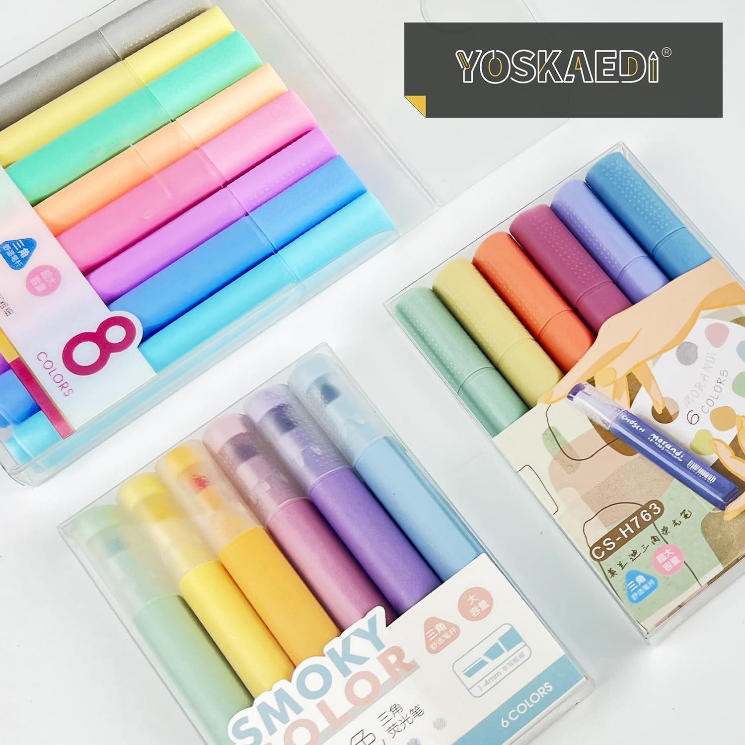 Pastell Textmarker Set 20er Highlighter Stift 20 Farben Bibel Marker