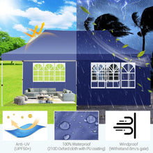 Faltpavillon 3x6m Wasserdicht Stabil Winterfest Seitenwände Sandsack