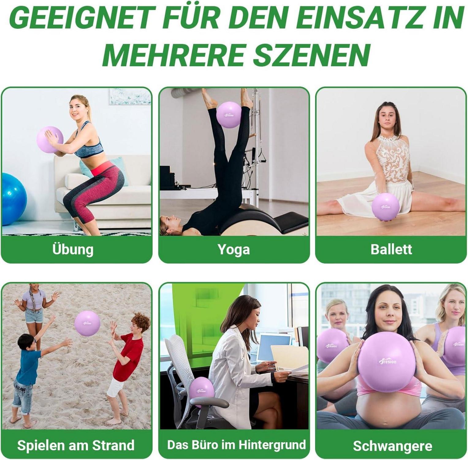 Gymnastikball Pilates-Ball 25cm Yoga Ball Baby Soft rutschfest