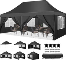 Faltpavillon 3x6m Wasserdicht Stabil Winterfest Pop up Partyzelt