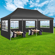 COBIZI Faltpavillon 3x6m Wasserdicht Stabil mit Seitenwänden