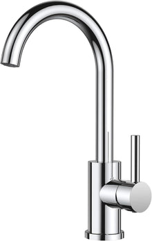 FORIOUS 360° Drehbarer Wasserhahn Edelstahl Küchenarmatur