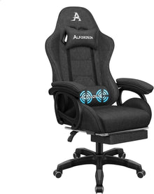 Ergonomischer Bürostuhl mit Massage-Lendenkissen, Rückenlehne