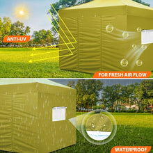 COBIZI Faltpavillon 3x3m Wasserdicht Stabil Winterfest mit 4
