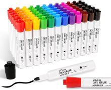 72 Abwischbare Whiteboard Marker Set Feine Spitze 6 Farben
