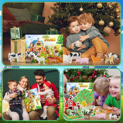 Adventskalender 2024 Junge 3-10 Jahre Tiere Bauerhof