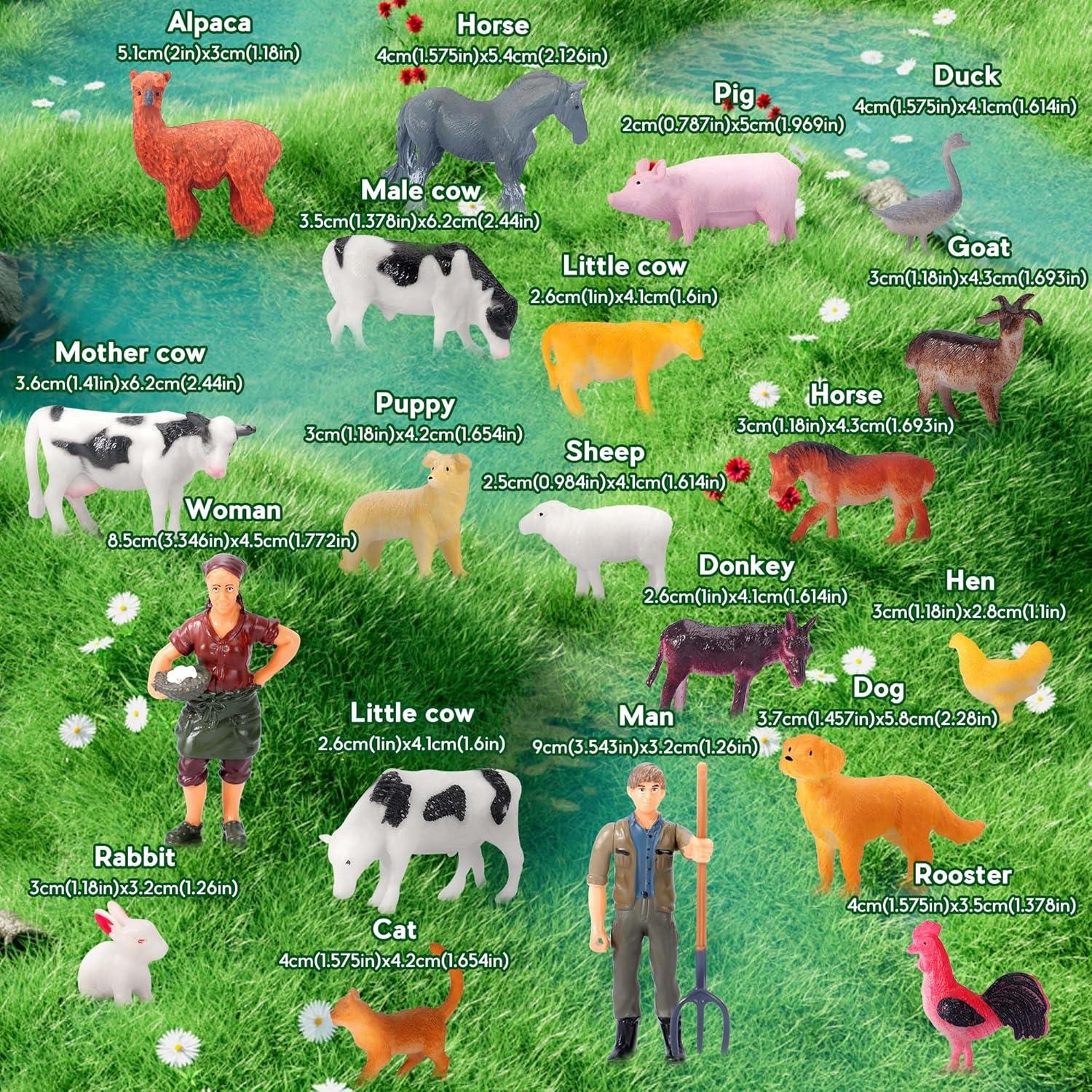 Adventskalender Junge 3-10 Jahre Bauernhof Tiere Hunde Farm Weihnachten Jungen Mädchen