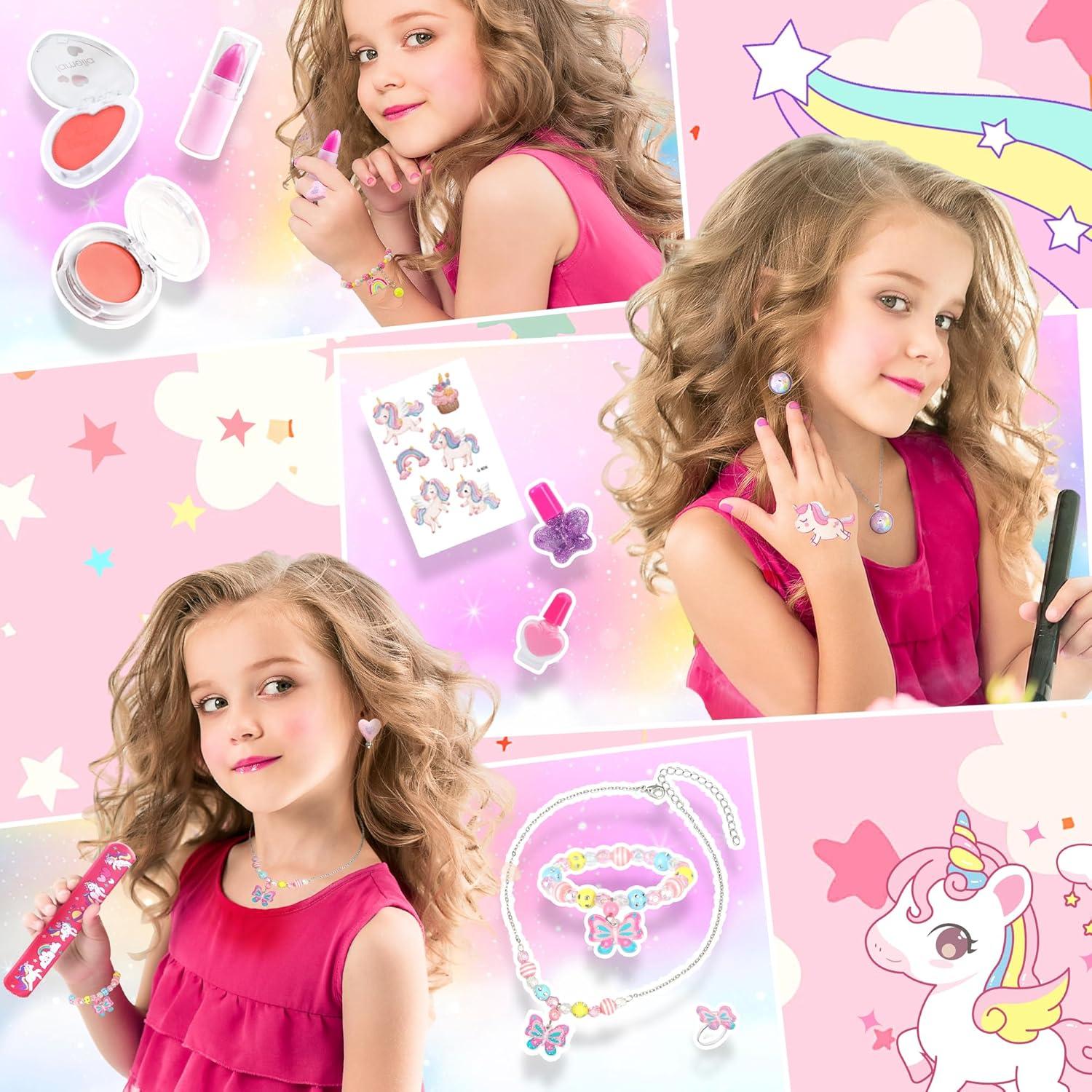Adventskalender Mädchen Einhorn Schmuck Kosmetik Beauty 2024