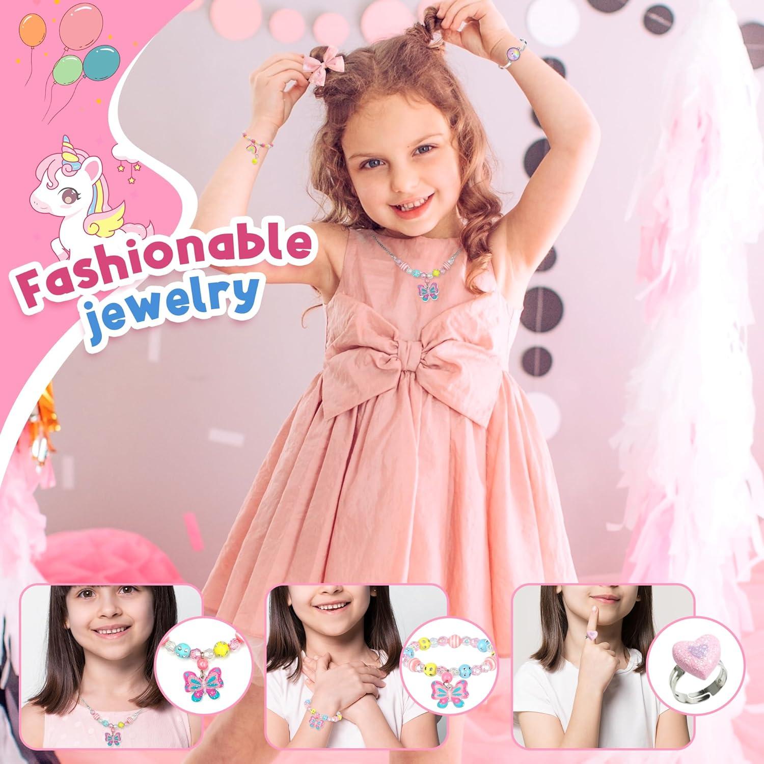 Adventskalender für Mädchen 2024 Einhorn Schmuck & Kosmetik