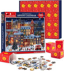 Adventskalender Puzzle 2024 | Weihnachts-Countdown 1008 Teile