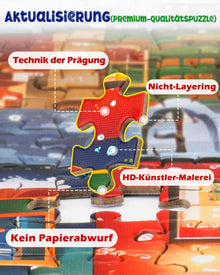 Adventskalender Puzzle 2024, Weihnachts Countdown Geschenk