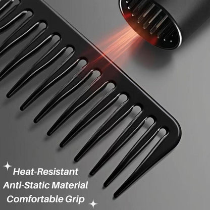 Haarkamm Set - 5PCS Professioneller Friseur Präzisionskamm Carbon Doppelzahnkamm - Styling Comb