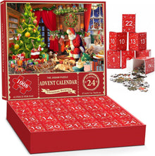 Adventskalender Weihnachts Jigsaw Puzzle 1008 Teile 70x50cm