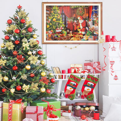Adventskalender 2024 Weihnachts Jigsaw Puzzle 70x50cm 24 Boxen 1008 Teile