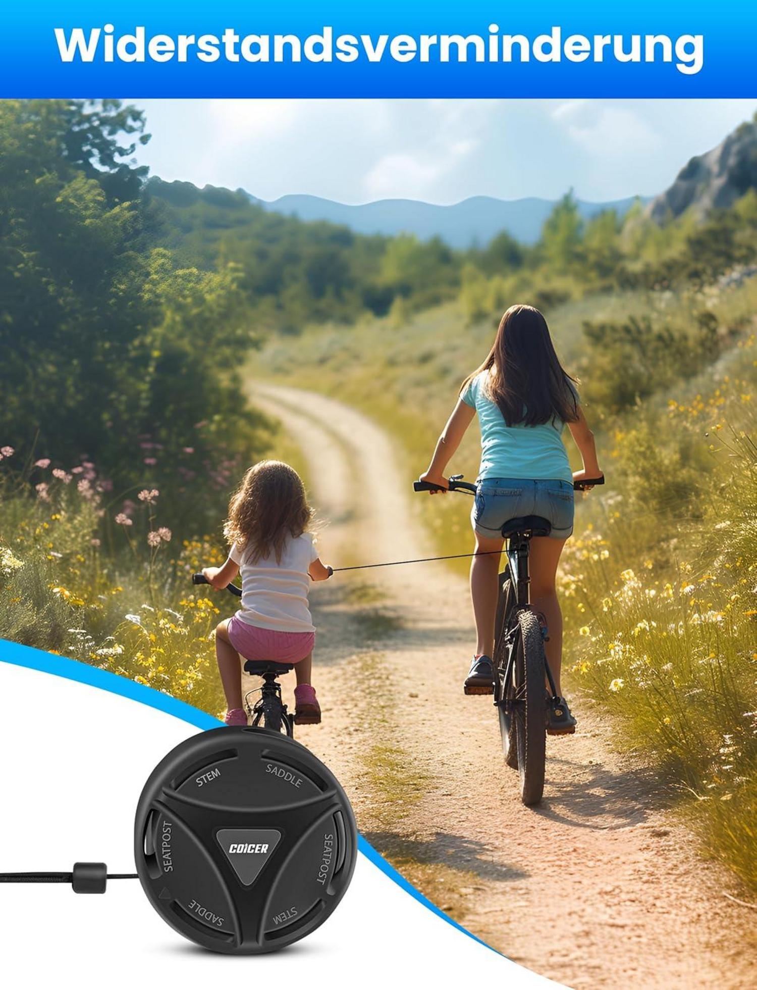 Fahrrad Abschleppseil Kinder 2M Traktionsseil Eltern Kind Zugseil MTB