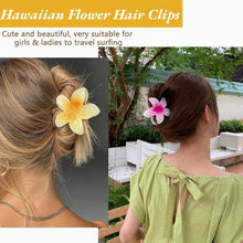 6 Stück Blumen-Haarklammern Acryl Haarspangen Damen Hair