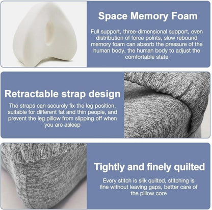 Orthopädisches Memory-Schaum Beinkissen für