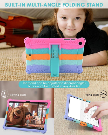 Silikon Hülle Samsung Galaxy Tab A9 Plus 11 Zoll 2023 Schutzhülle mit
