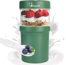 Müsli Joghurt to Go Becher mit Löffel und 2 Fächer