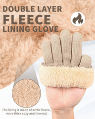 Damen Winterhandschuhe Fleecefutter Touchscreen Warm