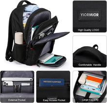 Rucksack Herren Schulrucksack 15,6 Zoll Laptop Wasserdicht