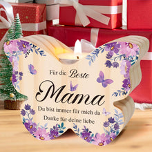 Kreativer Kerzenständer Schmetterling für Mama - Hochwertige