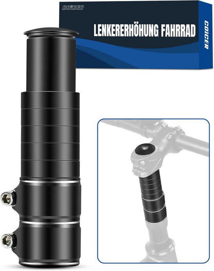 Lenkererhöhung Fahrrad Vorbau 28,6 mm Aluminium MTB Rennrad