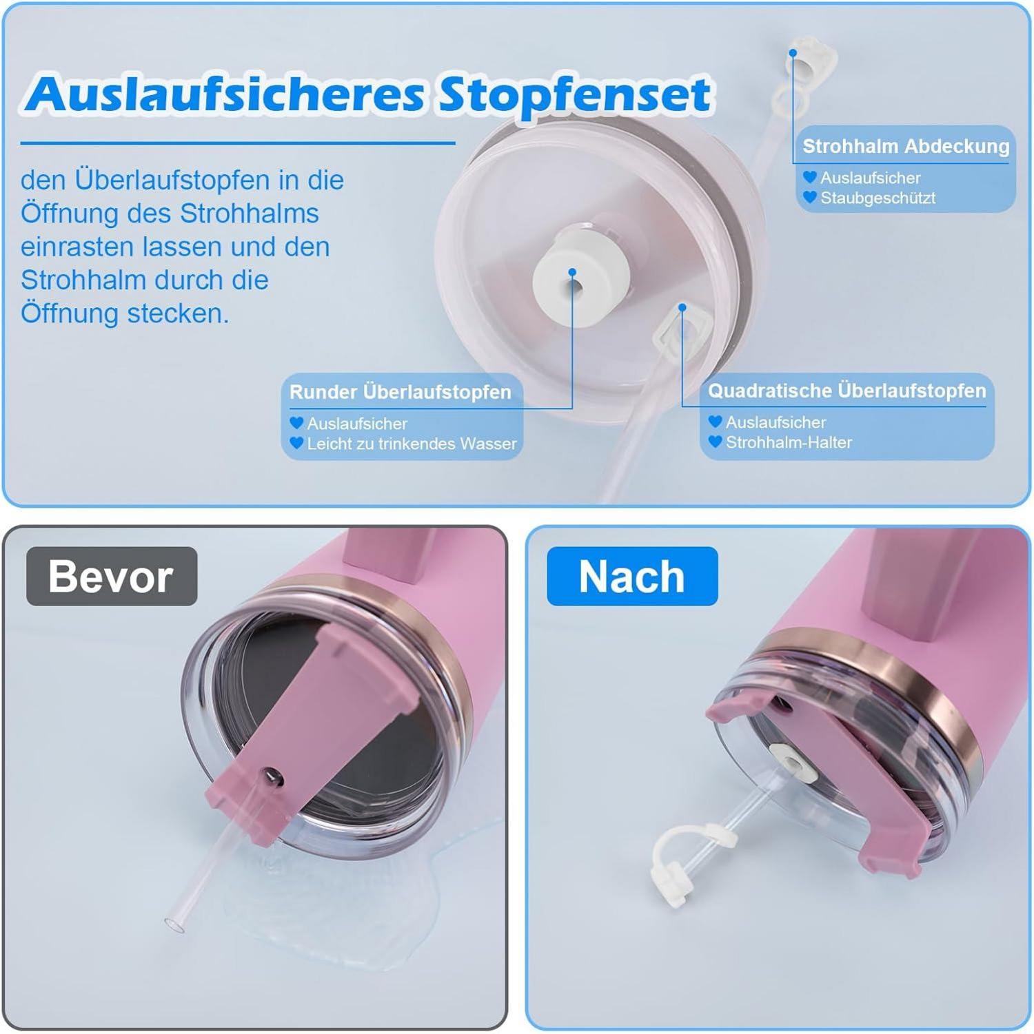 Silikon Cup Zubehör Set für 40oz Tumbler - 9 teilig