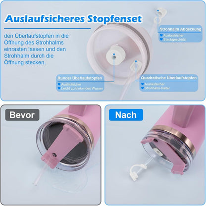 Silikon Cup Zubehör Set für 40oz Tumbler - 9 teilig